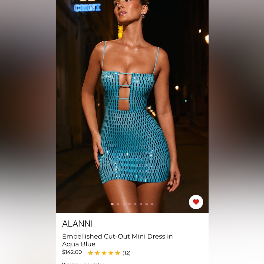 Oh Polly Embellished Dress